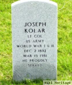 Joseph Kolar