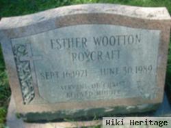 Esther Wootton Roycraft