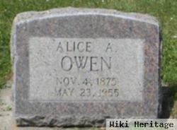 Alice A Owen