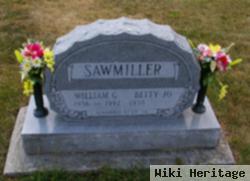 William G Sawmiller