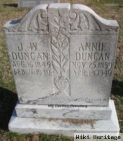 J. W. Duncan