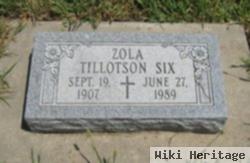 Zola Tillotson Six