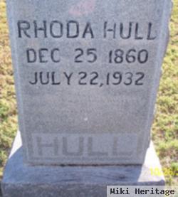 Rhoda Elizabeth White Hull