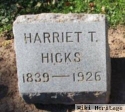 Harriet T Hicks