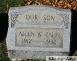 Allen W Zahn