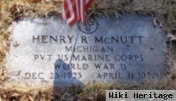 Pvt Henry R Mcnutt