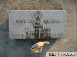 Pvt Paul Louis Meckel