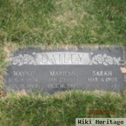 Wilson Wayne Dailey