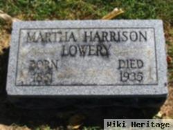 Martha Harrison Lowery