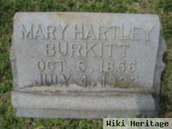 Mary Elizabeth Hartley Burkitt