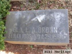 Ola L. A. Brown