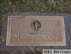 Margaret M Cox