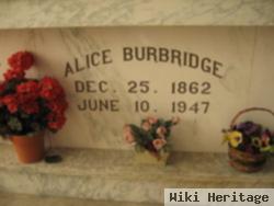 Alice Jane Main Burbridge