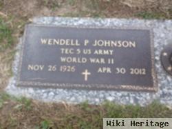 Wendell P Johnson