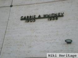 Carrie A. Whitney