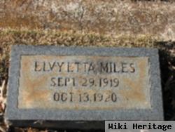 Elvy Etta Miles