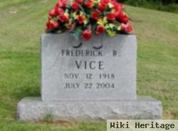 Frederick Ralph "fred" Vice