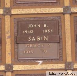 John B Sabin