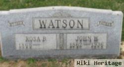 John W Watson
