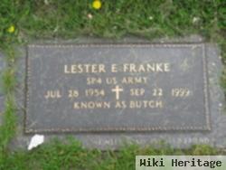 Lester E. "butch" Franke