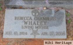 Rebecca Chambliss Whaley