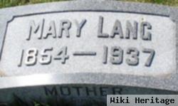 Mary Lang