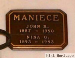 Nina Gustava Mccaskey Maniece