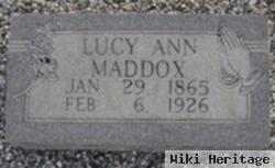 Lucy Ann Maddox