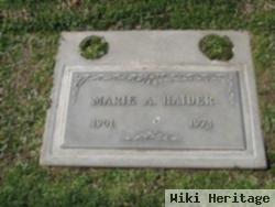 Marie A. Haider