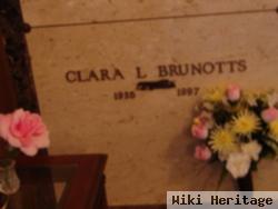 Clara L Brunotts