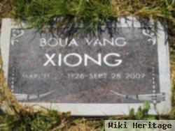 Boua Vang Xiong