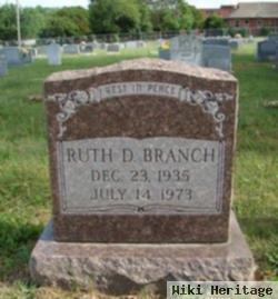 Ruth D. Branch