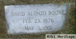 David Alonzo "lonnie" Boone