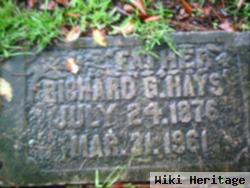 Richard G Hays