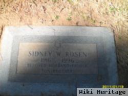 Sidney W. Rosen