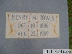 Henry Marvin Ryals