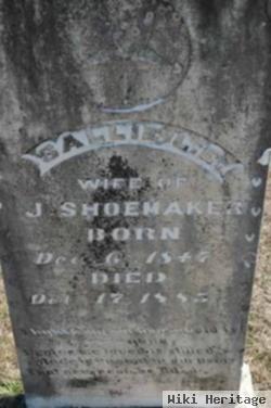 Sarah L E "sallie" Spicer Shoemaker