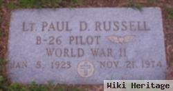 Lieut Paul D Russell