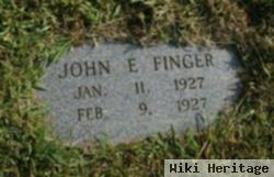 John E. Finger