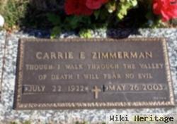 Carrie Elizabeth Holt Zimmerman