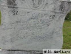 Sarah Jane "sallie" Conner Calhoun