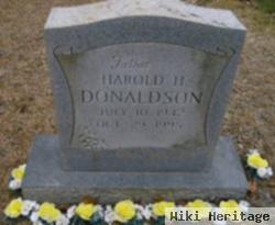 Harold H Donaldson