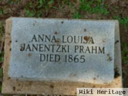 Anna Louisa Janentzki Prahm