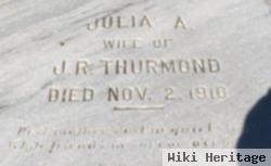 Julia Ann Hamilton Thurmond