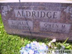 Owen M Aldridge