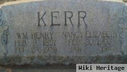 Wm Henry Kerr