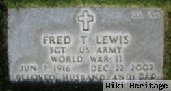 Fred T Lewis