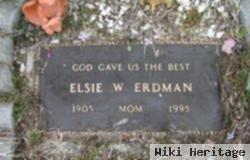 Elsie W Sauer Erdman