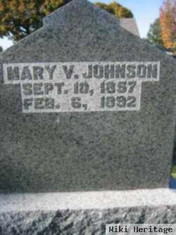 Mary V Johnson