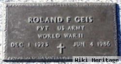 Roland F. Geis